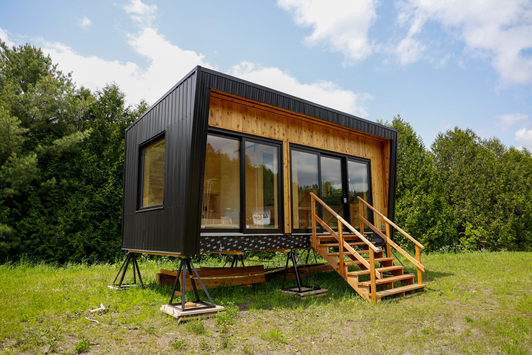 mini maison en chanvre à vendre